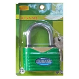 Замок навесной Gusami 75мм цветной                                                                  
