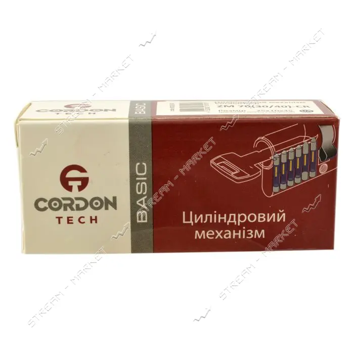 Секрет цинковый CordonTech ZM-70 CR 30/40 лазерный ключ/ключ хром