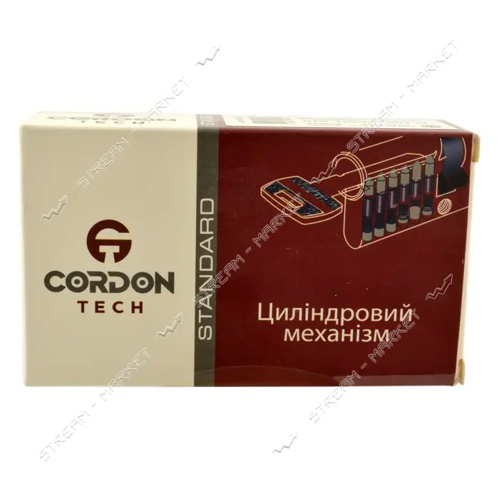 Секрет латунный CordonTech BM-70-G 30/40 лазерный ключ/ключ золото                                  