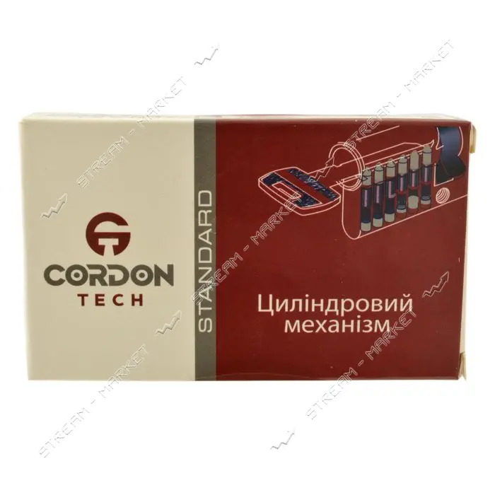 Секрет латунный CordonTech BM-80-СR 50/30 лазерный ключ/ключ хром