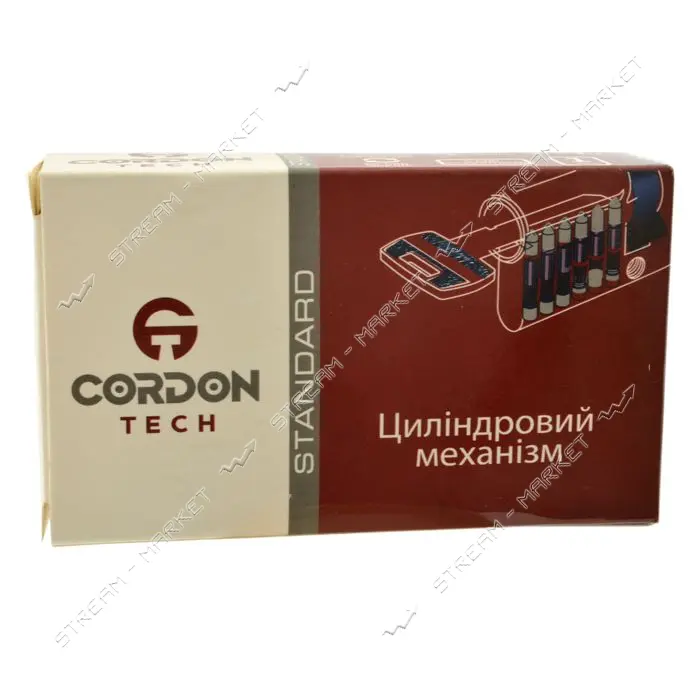 Секрет латунный CordonTech BM-90-СR 60/30 лазерный ключ/ключ хром                                   