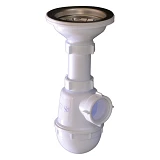 Сифон Extra Plast МЕБП-40 3-1/2"x40 с резьбовым выпуском                                            