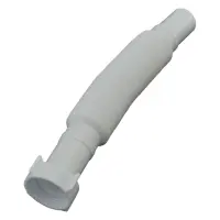 Гофротрубка соединительная с накидной гайкой Extra Plast НГ-32 1-1/4"x32 260-600мм                  