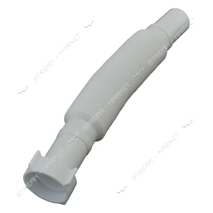 Гофротрубка соединительная с накидной гайкой Extra Plast НГ-32 1-1/4"x32 260-600мм