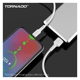 Кабель Tornado Micro USB TX2 2.4A 1м белый                                                          