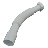 Гофротрубка соединительная с накидной гайкой Extra Plast НГ32-50У 1-1/4"x40/50 460-1100мм