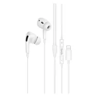 Наушники проводные Hoco M1 Pro for Lightning белые                                                  