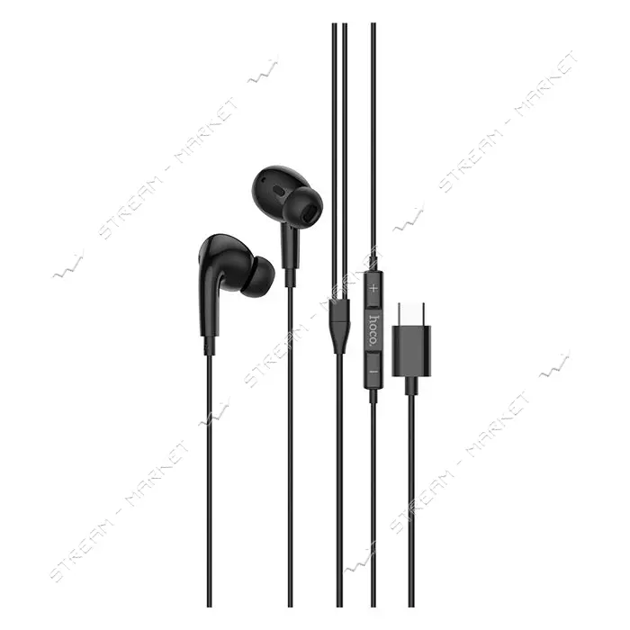 Наушники проводные Hoco M1 Pro for Type-C черные                                                    