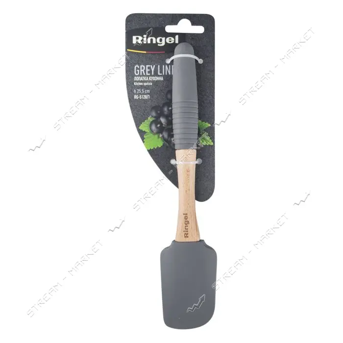 Лопатка Ringel RG-5128/1 L25.5см силикон/дерево