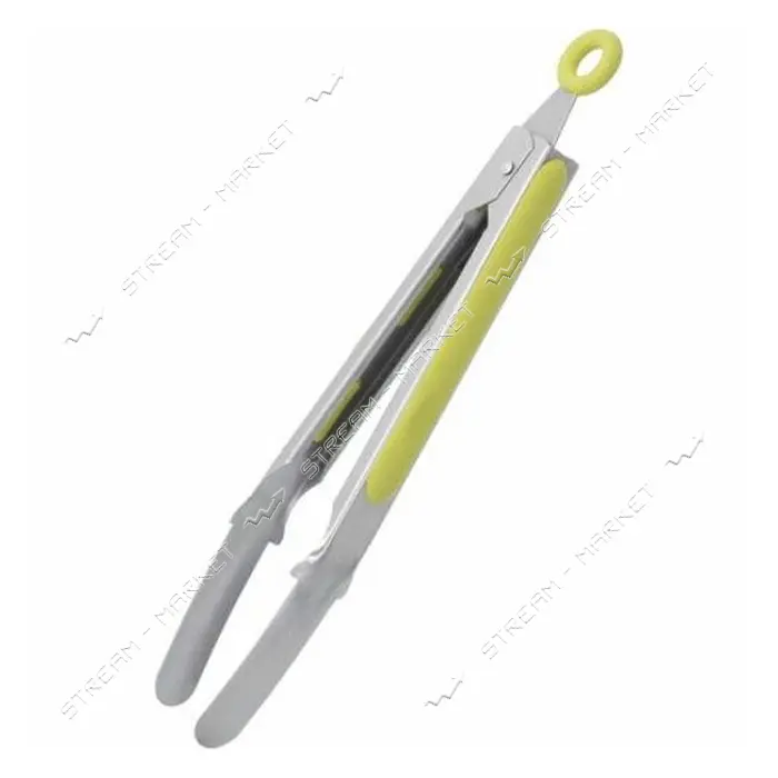 Щипцы кухонные Ringel RG-5103/5 27cм силикон/металл салатовые                                       