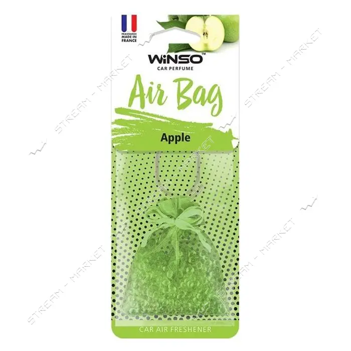 Ароматизатор Winso Air Bag с ароматизированными гранулами Apple 20мл