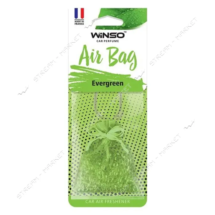 Ароматизатор Winso Air Bag с ароматизированными гранулами EVERGREEN 20мл