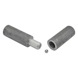 Петля гаражная d18 l90мм точеная 2шт