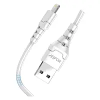 Кабель Aspor A101 Lightning 3А 1м белый                                                             