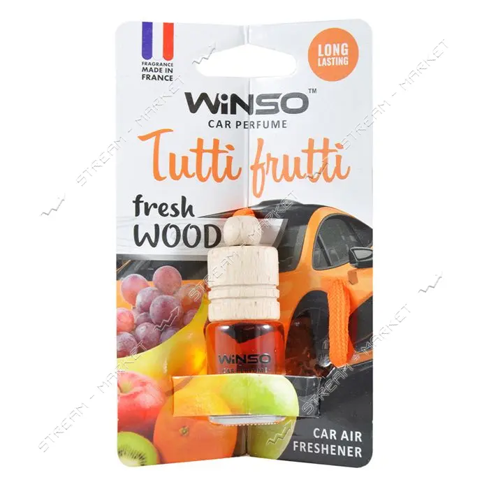Ароматизатор Winso Fresh Wood Tutti Frutt 4мл