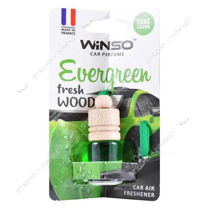 Ароматизатор Winso Fresh Wood EVERGREEN 4мл                                                         