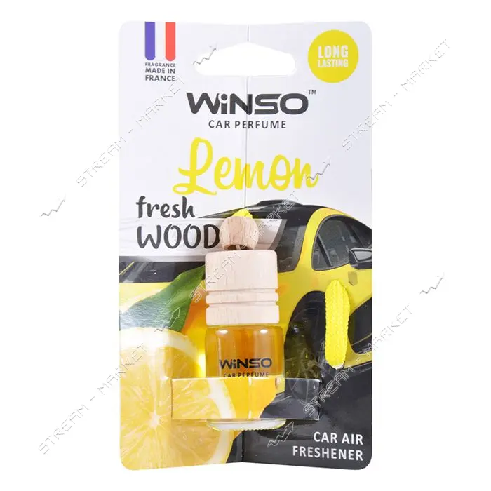 Ароматизатор Winso Fresh Wood LEMON 4мл                                                             
