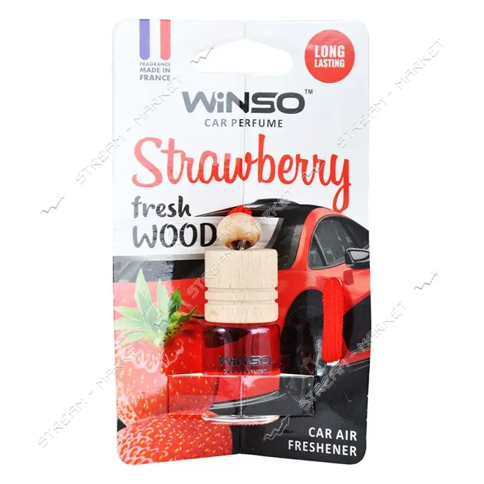 Ароматизатор Winso Fresh Wood STRАWBERRY 4мл                                                        