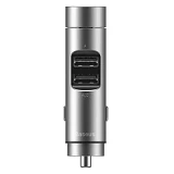 FM-трансмиттер Baseus Energy Column  Wireless MP3 серый                                             