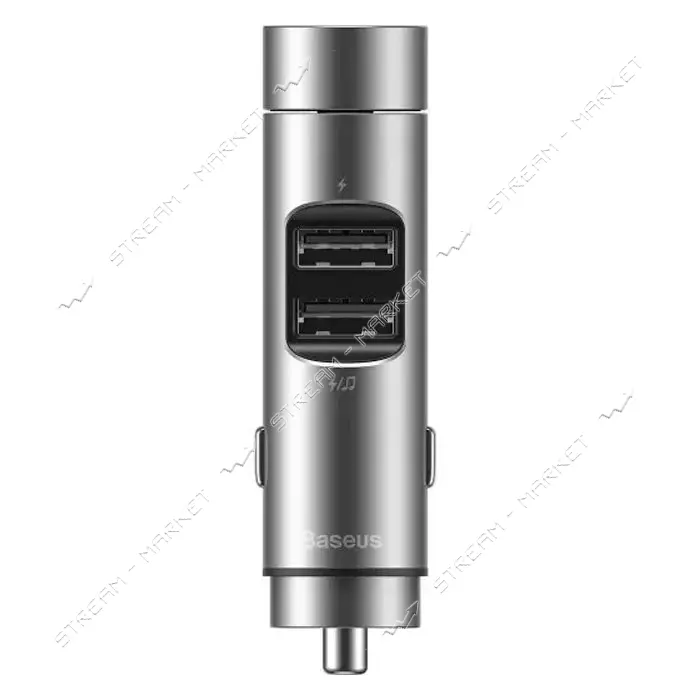 FM-трансмиттер Baseus Energy Column  Wireless MP3 серый                                             