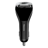 FM-трансмиттер Baseus Streamer F40 AUX wireless MP3 car charger черный                              