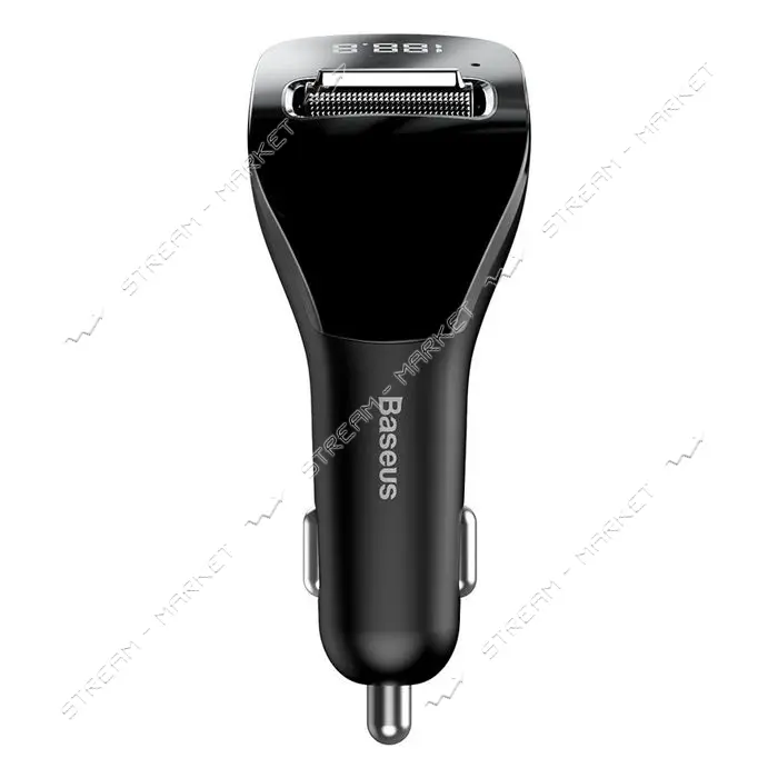 FM-трансмиттер Baseus Streamer F40 AUX wireless MP3 car charger черный                              
