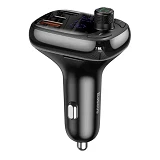 FM-трансмиттер Baseus T typed S-13 wireless MP3 car charger PPS Quick Charger-EU черный             