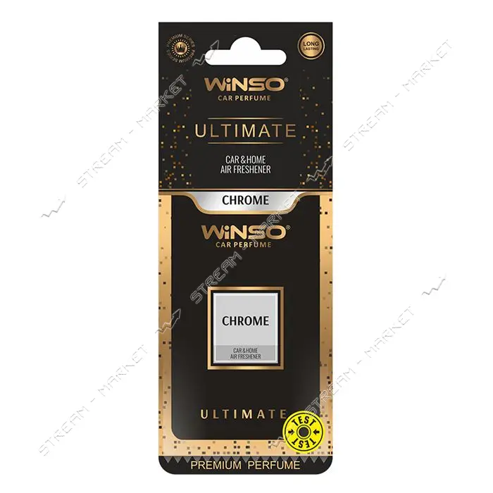 Ароматизатор Winso Ultimate Card Chrome                                                             