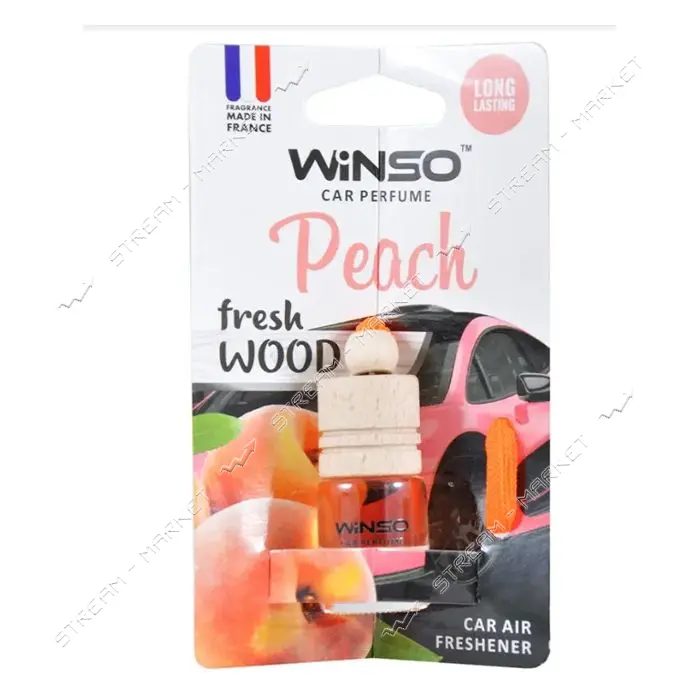 Ароматизатор Winso Fresh Wood Peach 4мл                                                             
