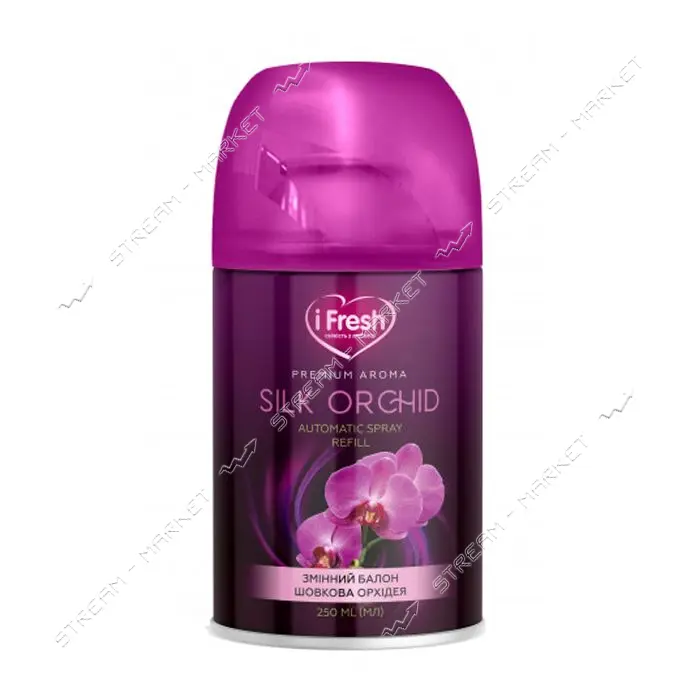 Освежитель воздуха iFRESH Premium Aroma Silk Orchid сменный баллон 250мл