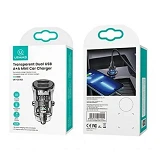 Автомобильное зарядное устройство Usams CC162 C31 15W 2USB черное