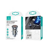 Автомобильное зарядное устройство Usams CC164 C32 30W 1USB-А плюс 1USB-С синее