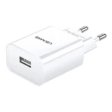 Сетевое зарядное устройство Usams CC075 T18 2.4A 1USB белое