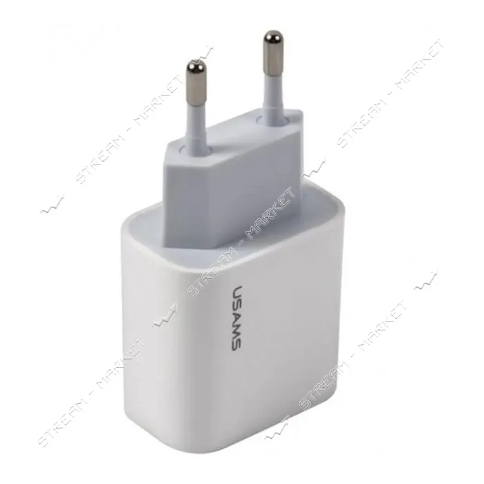 Сетевое зарядное устройство Usams CC118 T34 20W USB Type-C белое