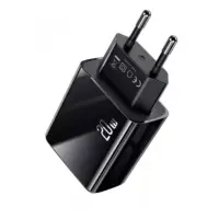 Сетевое зарядное устройство Usams CC133 T40 20W USB Type-A плюс USB Type-C черное                   