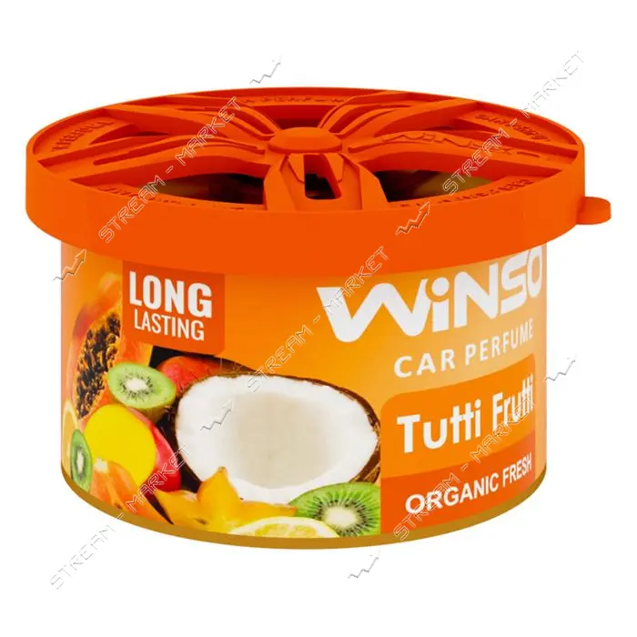 Ароматизатор Winso Organic Fresh Tutti Frutti 40г