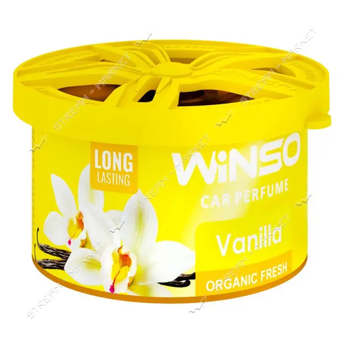 Ароматизатор Winso Organic Fresh Vanilla 40г                                                        