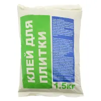 Клей для плитки 1.5 кг                                                                              