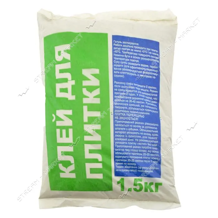 Клей для плитки 1.5кг                                                                               