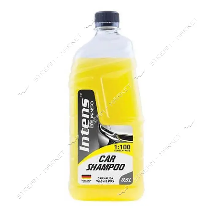 Автошампунь Winso концентрат Car Shampoo Wash and Wax 0.5л                                          