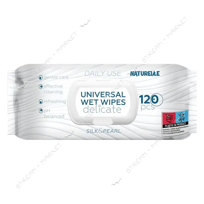 Салфетки влажные Naturelle Delicate 120шт
