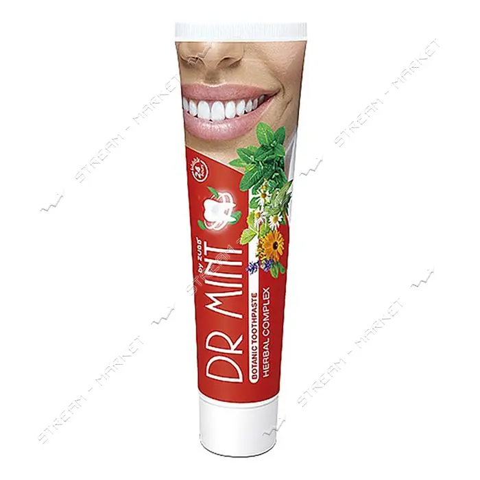 Зубная паста Dr.Mint by Zubb Комплекс трав 130г