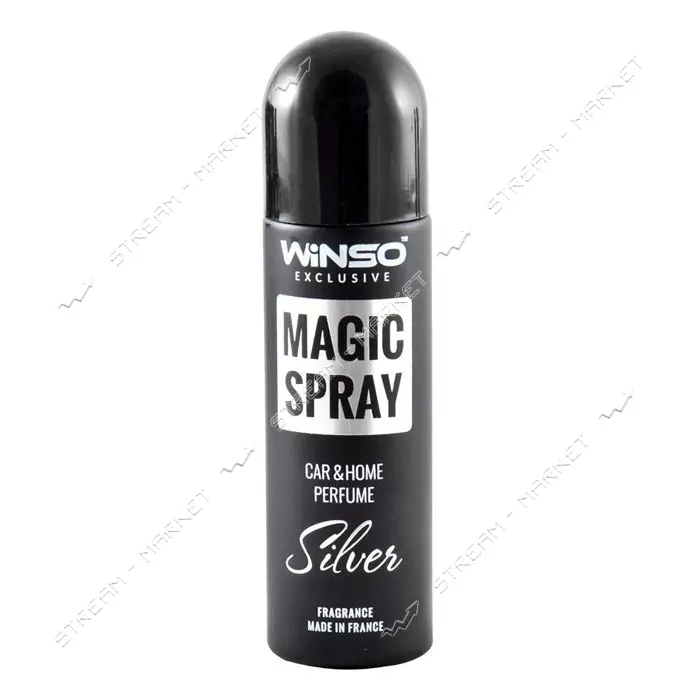 Ароматизатор Winso Magic Spray Exclusive SILVER 30мл                                                