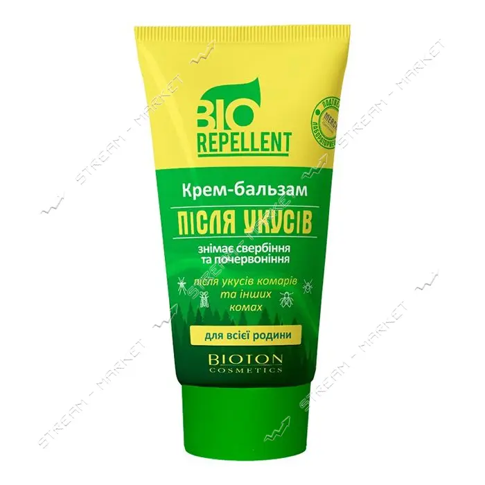 Крем-бальзам Bioton Biorepellent после укусов 50мл
