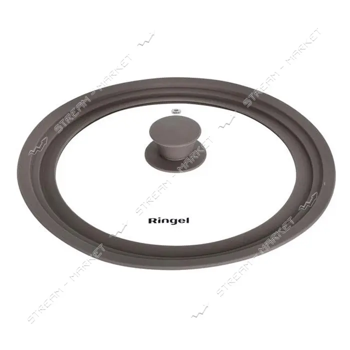 Крышка стеклянная Ringel RG-9303 универсальная d24/26/28см                                          