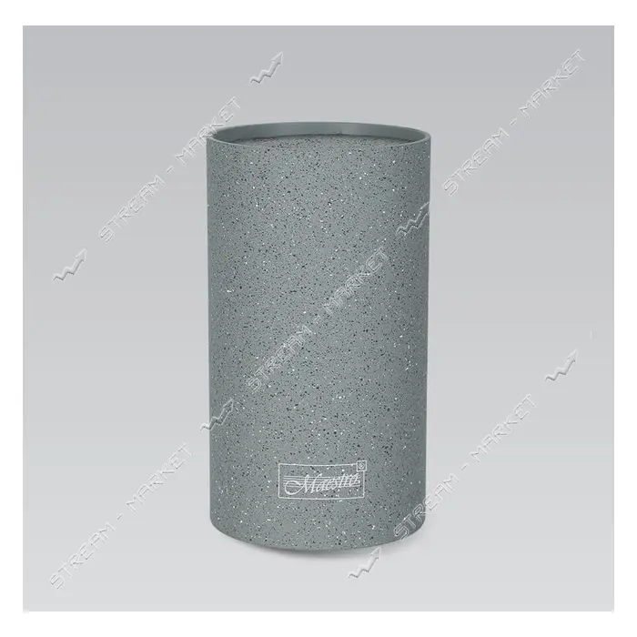 Колода для ножей Maestro MR-1438G-GRAY высота 18х11см
