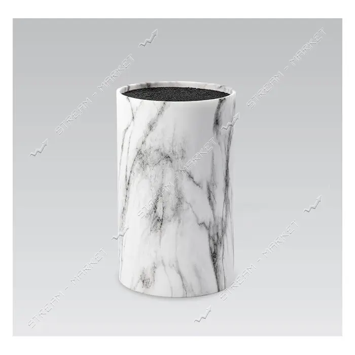Колода для ножей Maestro MR-1439-WHITE высота 18х11см                                               