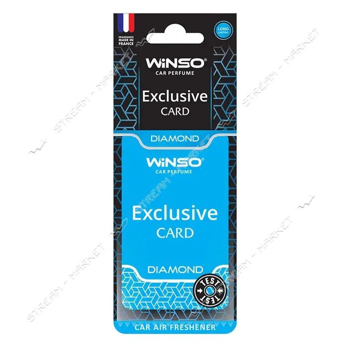 Ароматизатор целлюлозный Winso Card Exclusive Diamond 6г                                            