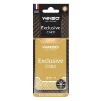 Ароматизатор целлюлозный Winso Card Exclusive Gold 6г                                               