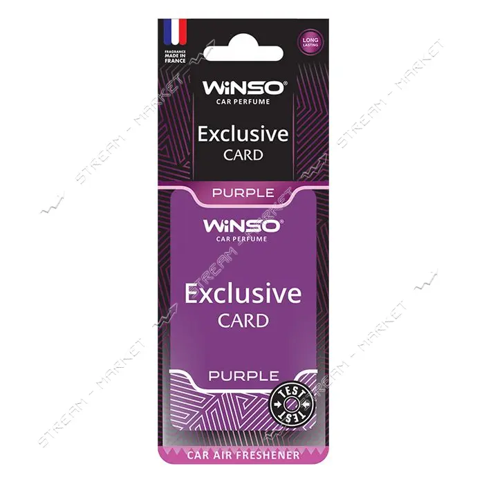 Ароматизатор целлюлозный Winso Card Purple Gold 6г                                                  